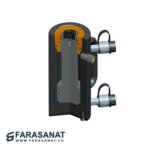 جک هیدرولیک آلمینیومی دو طرفه زوپر سری RAR - تصویر 2