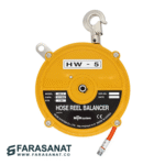 بالانسر فنری 2.5 تا 5 کیلوگرم شیلنگی تیگون کره با شماره فنی HW-5